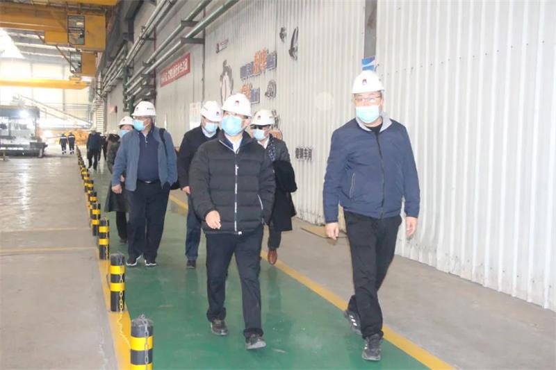 中国有色金属工业协会党委副书记范顺科一行莅临维多利亚老品牌vic铝业调研指导